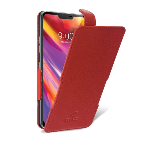 чохол-фліп на LG G7 ThinQ Червоний Stenk Prime фото 2