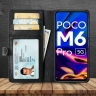 Чохол книжка Stenk Premium Wallet для Xiaomi Poco M6 Pro Чорний