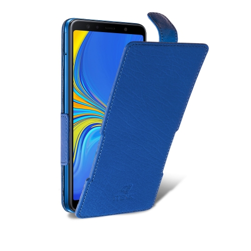 чохол-фліп на Samsung Galaxy A7 (2018) Яскраво-синій Stenk Prime фото 2