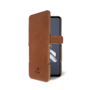 Чехол книжка Stenk Prime для TECNO Spark 20 Pro Camel