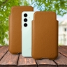 Футляр Stenk Sportage для Samsung Galaxy S24 FE Camel