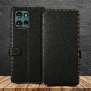 Чехол-портмоне Stenk Premium Wallet для Motorola Edge 50 Чёрный