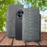 Футляр Stenk Sportage Python для OnePlus 13R Серый
