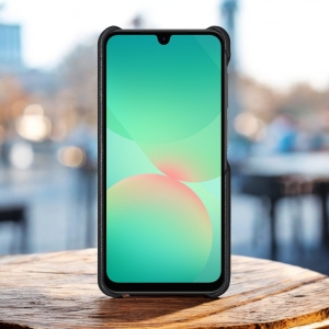 Шкіряна накладка Stenk Reptile для Samsung Galaxy A26 Чорний