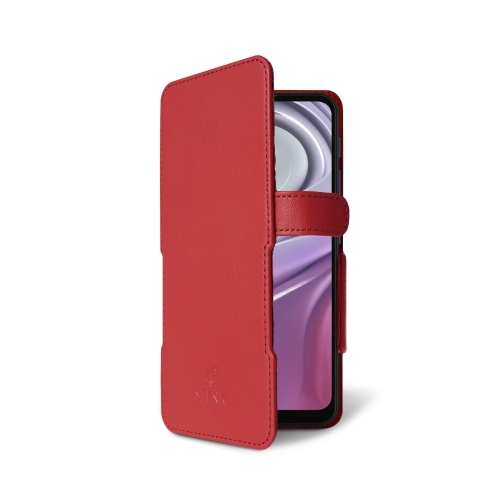 чехол-книжка на Motorola Moto G20 Красный Stenk Prime фото 2