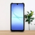Кожаная накладка Stenk WoodBacker для Samsung Galaxy A17 Черный