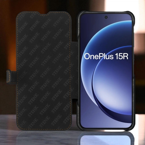 чехол-книжка на OnePlus 15R Черный Stenk Premium фото 2