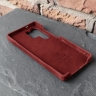 Накладка Stenk Cover Crazy Horse для Samsung Galaxy S26 Ultra Красный