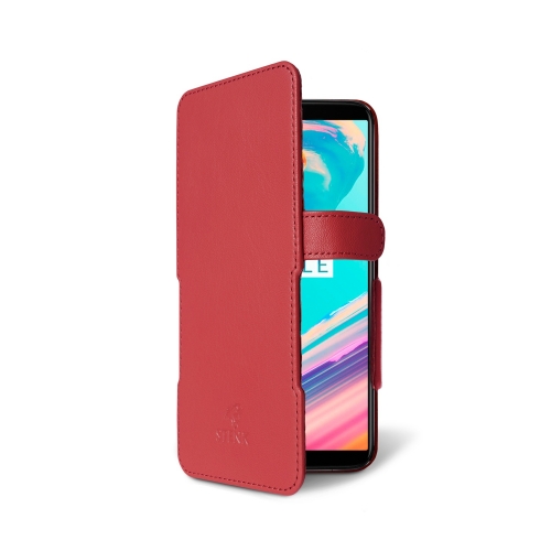 чехол-книжка на OnePlus 5T Красный Stenk Prime фото 2