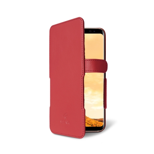 чехол-книжка на Samsung Galaxy S8 Красный Stenk Prime фото 2