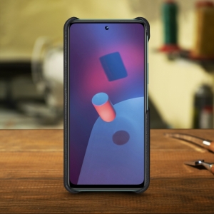 Шкіряна накладка Stenk Cover для Infinix Hot 11s NFC Чорна