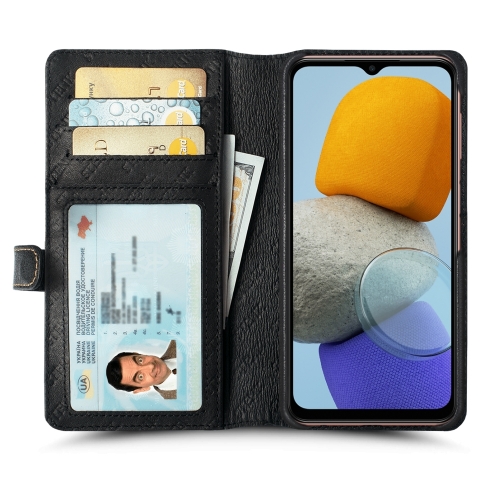 чехол-кошелек на Samsung Galaxy M23 Черный Stenk Premium Wallet фото 2