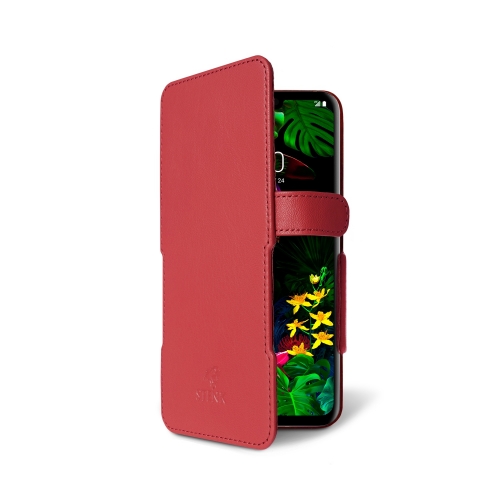 чехол-книжка на LG G8 ThinQ Красный Stenk Prime фото 2