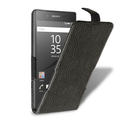 чохол-фліп на Sony Xperia Z5 Premium Чорний Liberty Сняты с производства фото 1