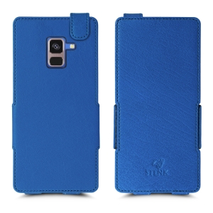 Чехол флип Stenk Prime для Samsung Galaxy A8 (2018) Ярко-синий