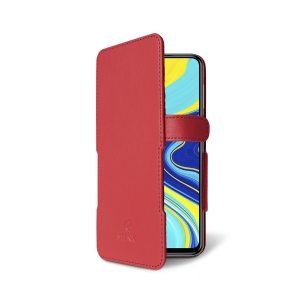 Чехол книжка Stenk Prime для Xiaomi Redmi Note 9S Красный