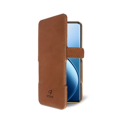 чехол-книжка на Realme 12 Pro Светло коричневый Stenk Prime фото 2