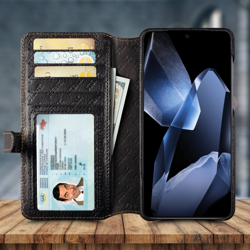 чехол-кошелек на OnePlus 13 Черный Stenk Premium Wallet фото 1