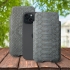 Футляр Stenk Sportage Python для Apple iPhone 15 Plus Серый