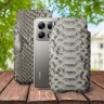 Футляр Stenk Sportage Python для Xiaomi 14T Pro Натуральный