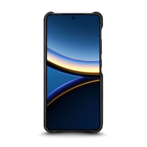 Шкіряна накладка Stenk Reptile для Xiaomi Poco F7 Pro Чорний