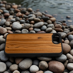 Накладка SkinBacker Wood для Apple iPhone 16е Римська оливка