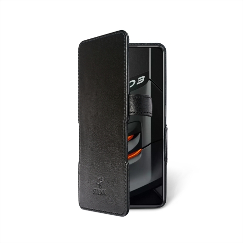 чехол-книжка на Realme GT Neo3 Черный Stenk Prime фото 2
