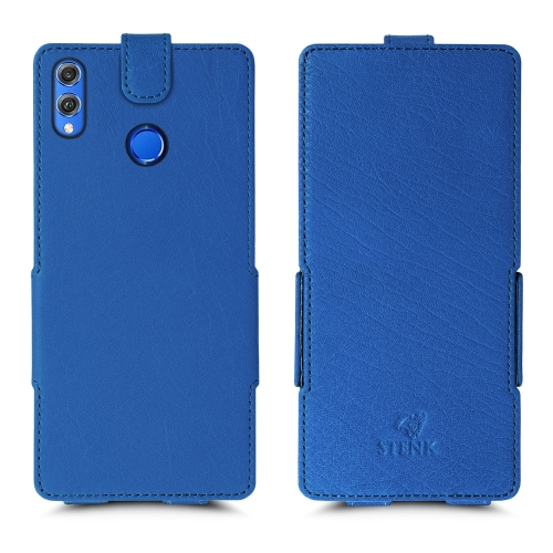 чехол-флип на Huawei Honor 8X Ярко-синий Stenk Prime фото 1