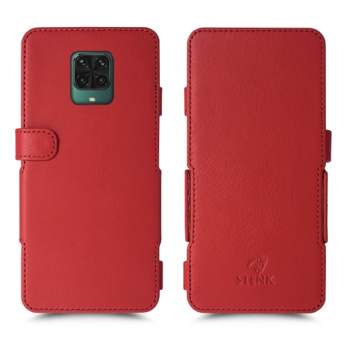 чехол-книжка на Xiaomi Redmi Note 9 Pro Красный Stenk Prime фото 1