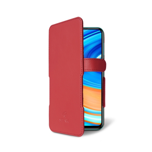 чехол-книжка на Xiaomi Redmi Note 9 Pro Красный Stenk Prime фото 2