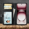 Чехол-портмоне Stenk Premium Wallet для OPPO Reno12 Pro Чёрный