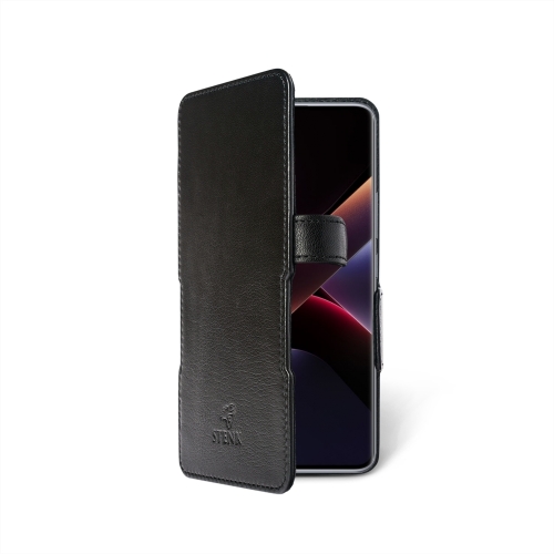 чехол-книжка на Xiaomi Poco X7 Черный  Prime фото 2