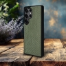 Накладка SkinBacker Mini Python Scales для Samsung Galaxy S25 Ultra Оливковый