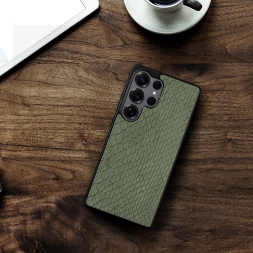 бампер на Samsung Galaxy S25 Ultra Оливковый Stenk SkinBacker фото 4