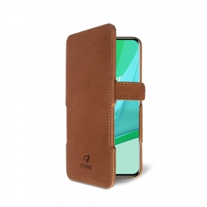 Чохол книжка Stenk Prime для OnePlus 9 Pro Camel