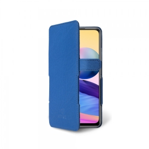 Чехол книжка Stenk Prime для Xiaomi Redmi Note 10 5G Ярко синий