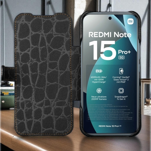 чохол-книжка на Xiaomi Redmi Note 15 Pro Plus Чорний Stenk Premium фото 2