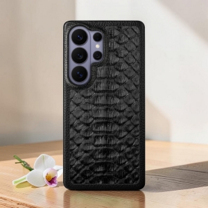 Накладка Stenk ExBacker Python Scales для Samsung Galaxy S26 Ultra Черный