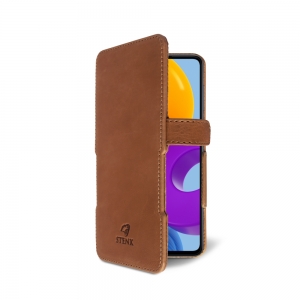 Чехол книжка Stenk Prime для Samsung Galaxy M52 5G Camel