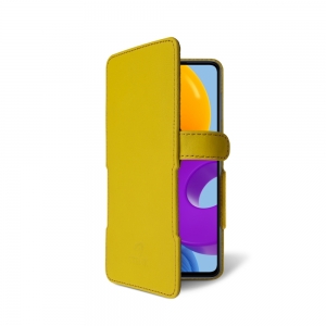 Чехол книжка Stenk Prime для Samsung Galaxy M52 5G Желтый