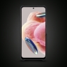 Кожаная накладка Stenk WoodBacker для Xiaomi Redmi Note 12 4G Чёрная