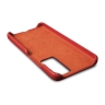Кожаная накладка Stenk Cover для Xiaomi 12T / 12T Pro Красная