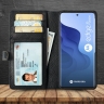 Чехол книжка Stenk Premium Wallet для Motorola Edge 30 Fusion Чёрный