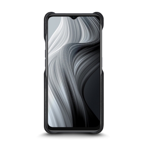 Шкіряна накладка Stenk Reptile Cover для Realme 10T Чорна