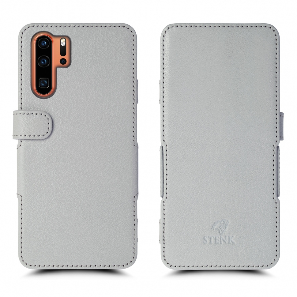 

Чехол книжка Stenk Prime для Huawei P30 Pro Белый