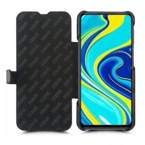 Чохол книжка Stenk Premium для Xiaomi Redmi Note 9S Чорний