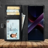 Чехол-портмоне Stenk Premium Wallet для Xiaomi Poco X7 Pro Чёрный