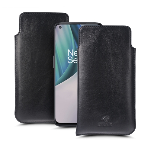 чехлы-футляры на OnePlus Nord N10 Черный Stenk Elegance фото 1