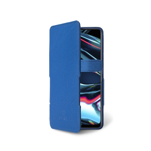 чехол-книжка на Realme 7 Pro Ярко-синий Stenk Prime фото 2