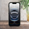 Кожаная накладка Stenk Reptile для Apple iPhone 16e Чёрный